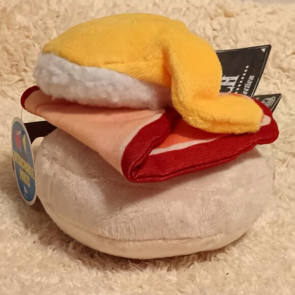 NWT ~ Barking Brunch: Benny's Benedict Dog Toy ~ 5.9" (L) x 4.7" (W) x 3.5" (H) - Picture 7 of 14